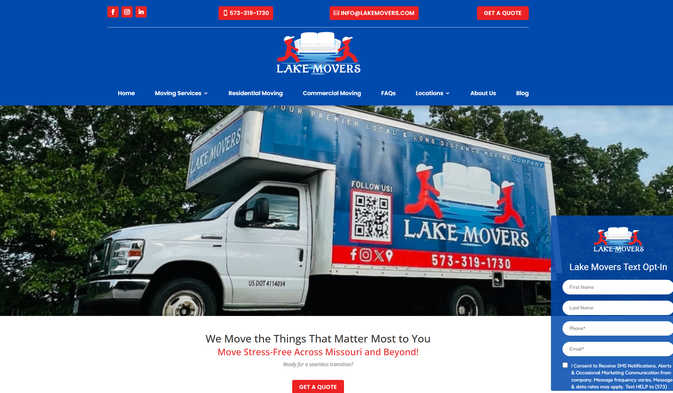 From Startup to Statewide Search Leader: How Lake Movers Captured Page 1 in Multiple Missouri Cities