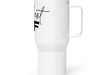 "Resilient AF" Travel Mug: Strength and Style on the Go