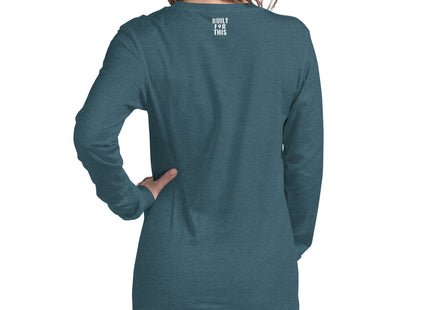 "BUILT FOR THIS" Unisex Long Sleeve Tee: Versatility Meets Valor