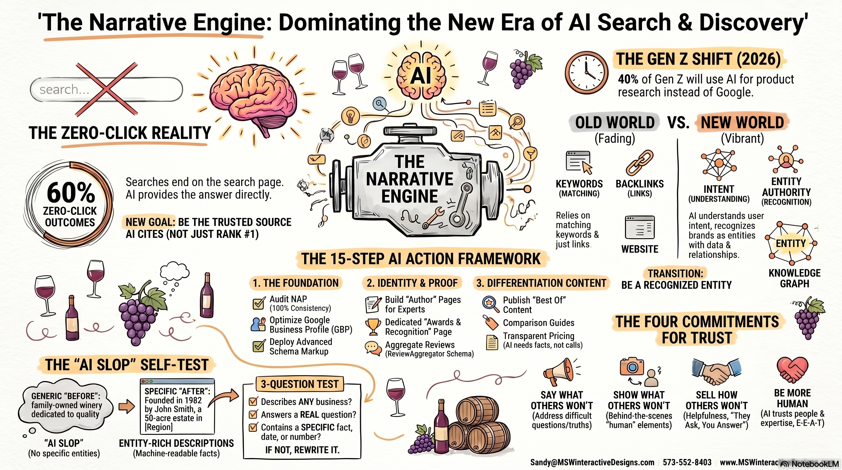 The Narrative Engine: 15 Steps to Dominate AI Search & Discovery
