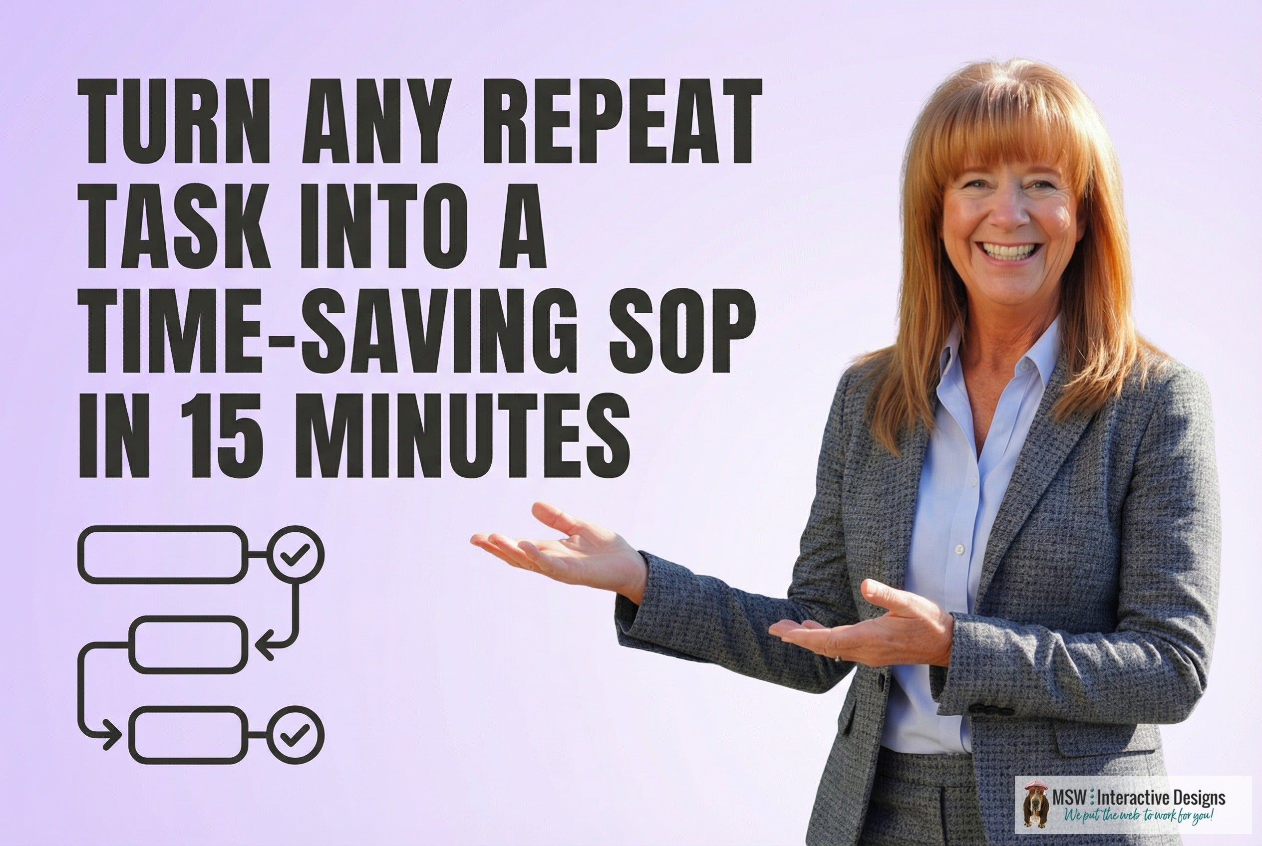 How to Turn Any Repeat Task into a Time-Saving SOP in Just 15 Minutes with AI