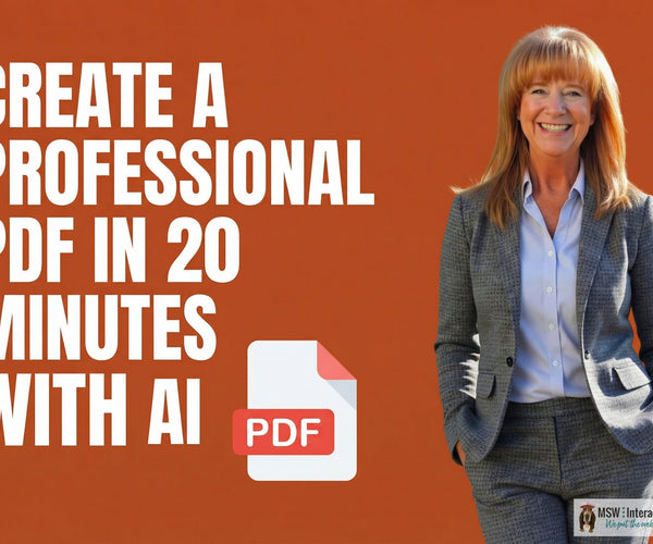 Professional Pdf Examples How to Create a Professional “What We Do” PDF in 20 Minutes Using AI ...