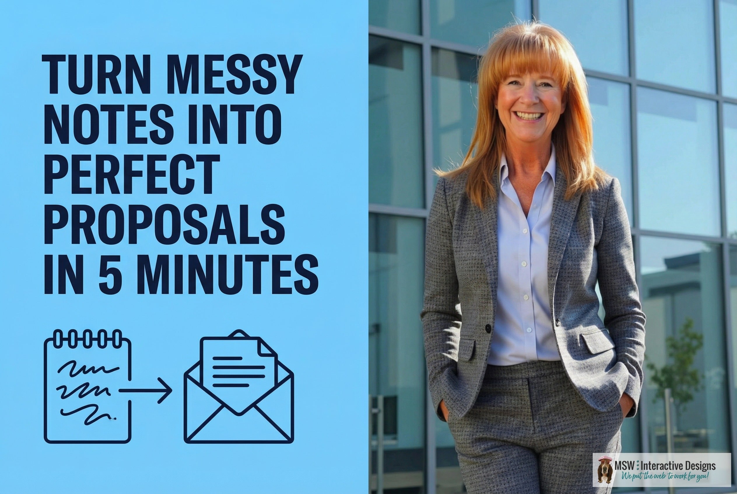Transform Messy Notes into Professional Proposal Emails in 5 Minutes Using AI