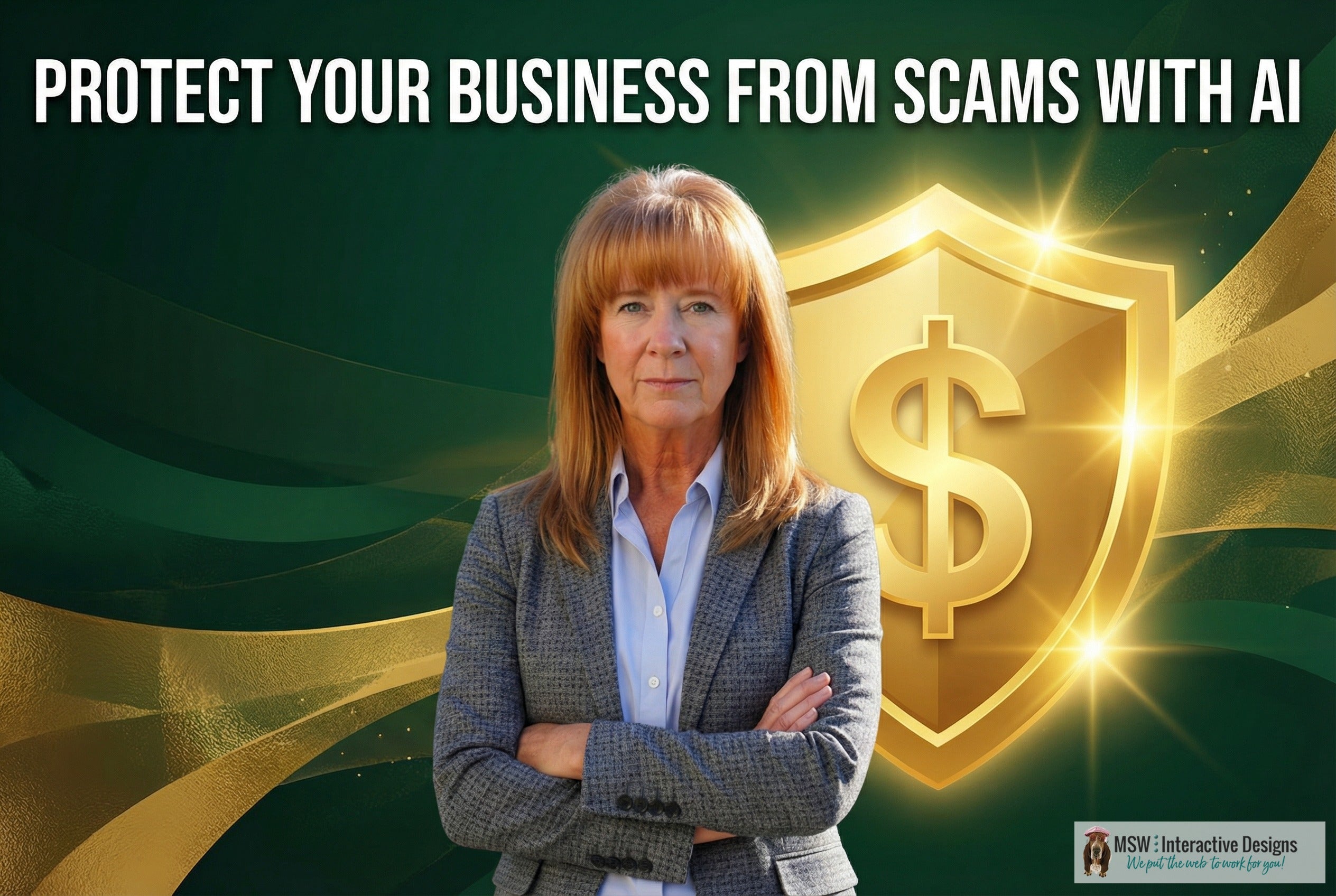 How to Use AI to Protect Your Business from Money Scams: Expert Tips from Sandy Waggett