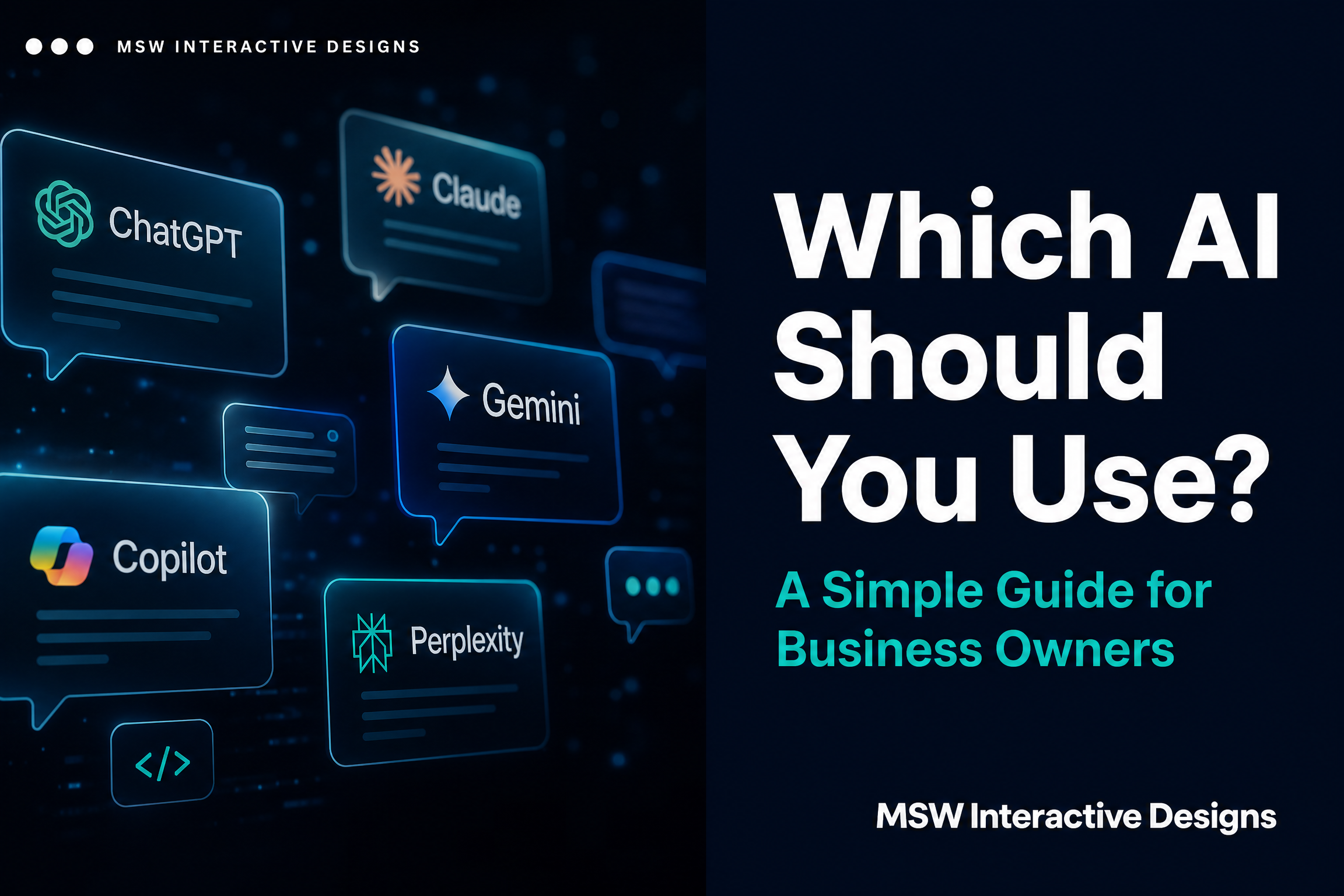 Which AI Should You Use? A Simple Way to Pick the Right Large Language Model (LLM)