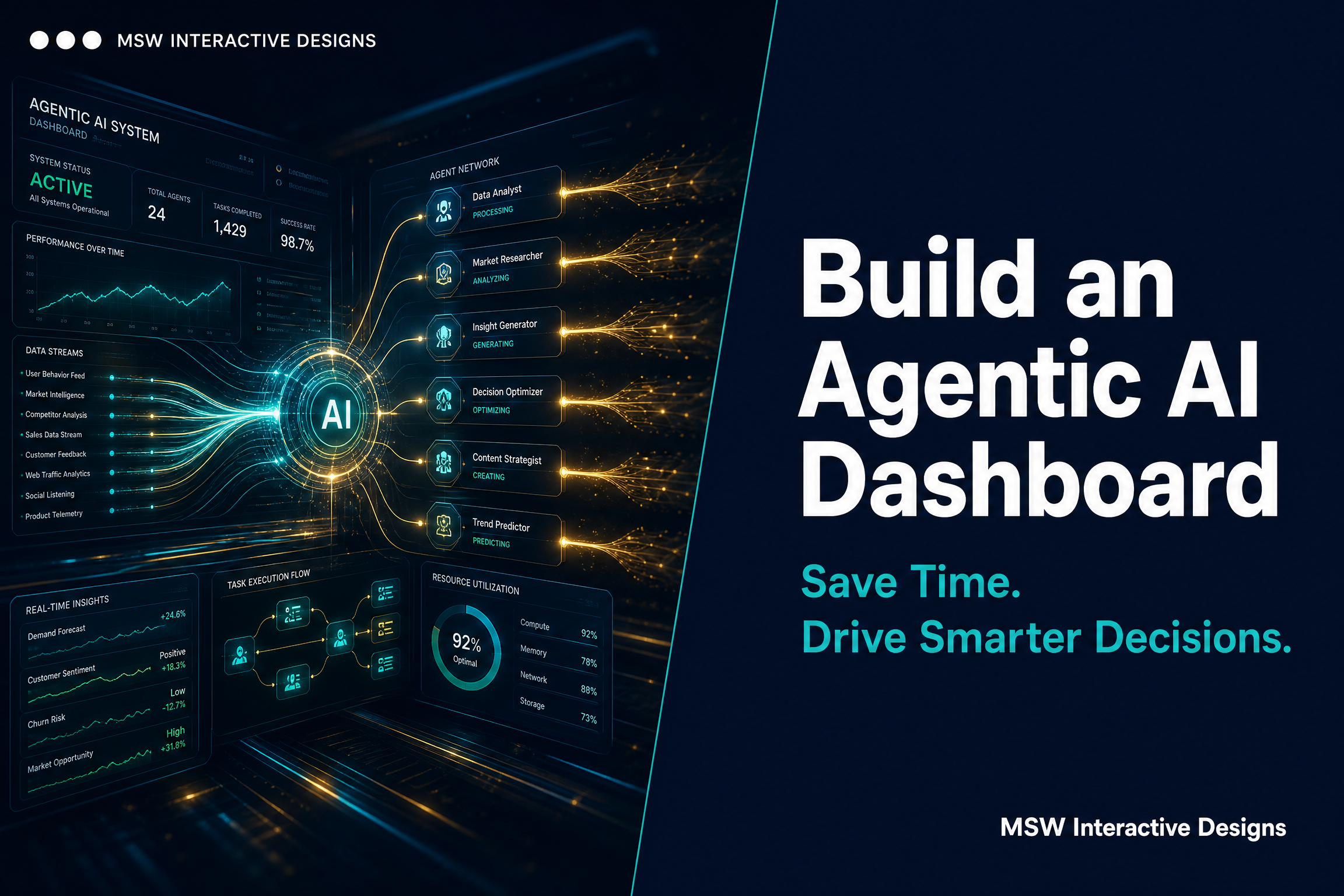 How to Build an Agentic AI Dashboard That Saves Time and Drives Smarter Decisions