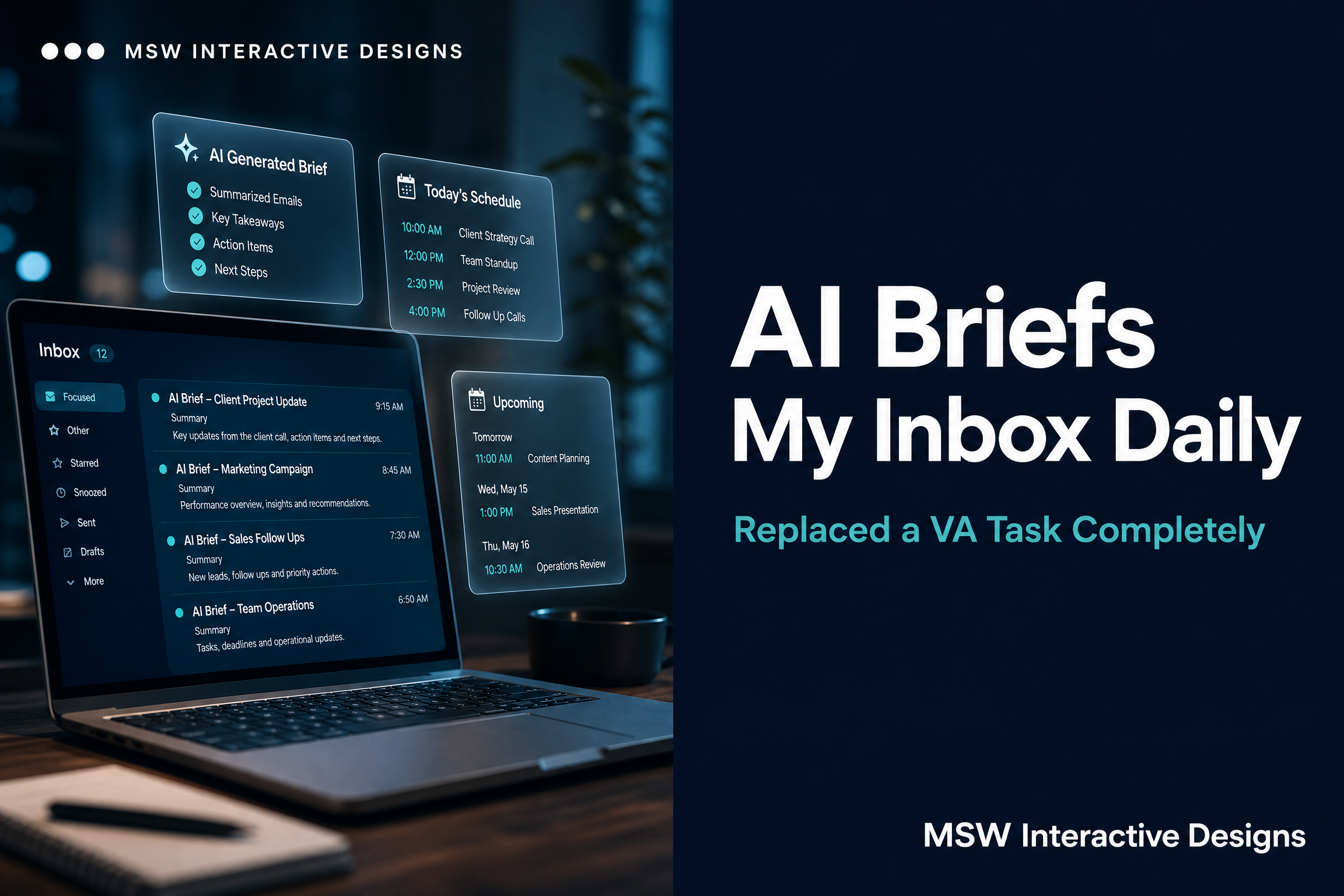 How to Automate Your Daily Email & Calendar Briefing with AI (And Save 20+ Admin Hours Weekly)