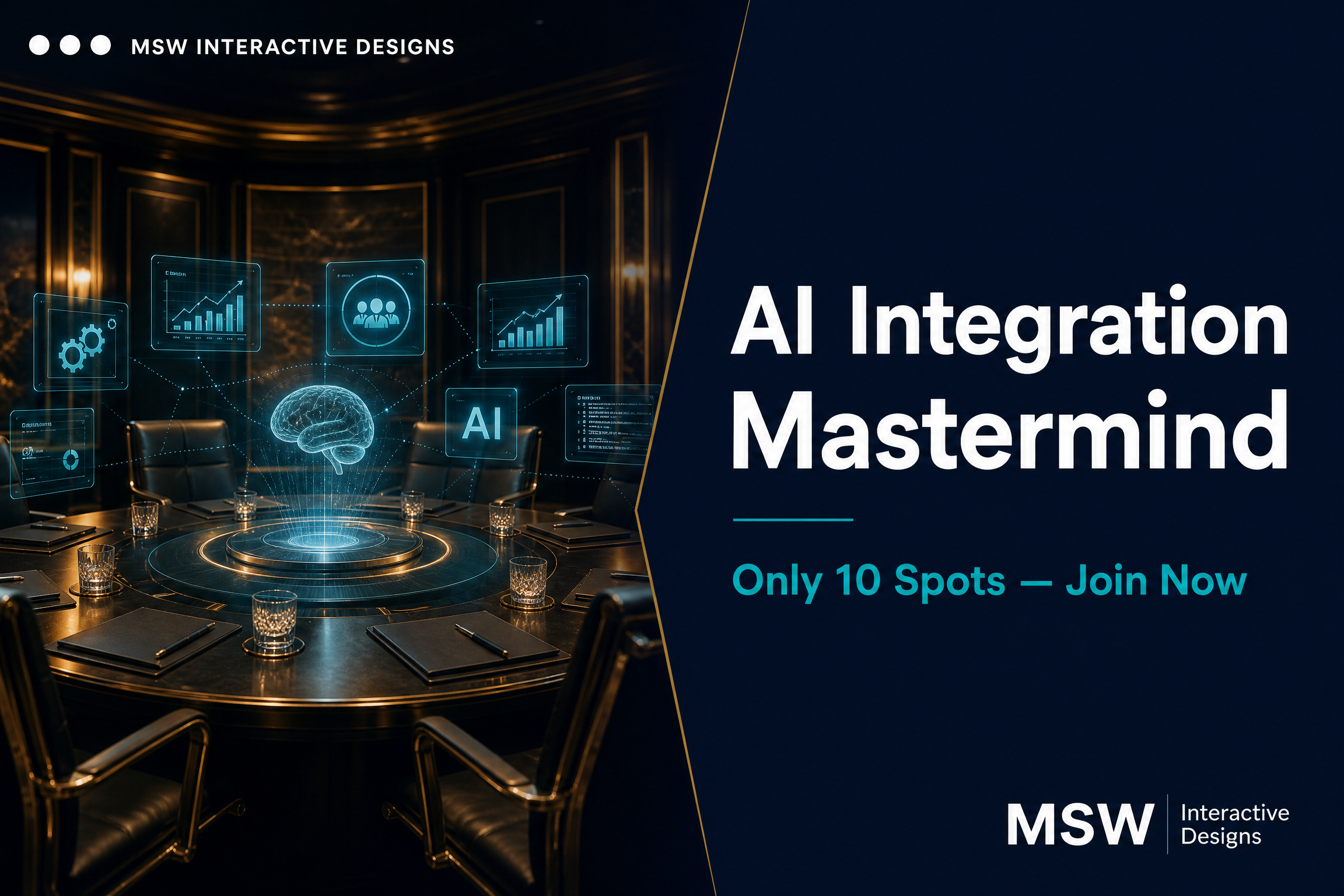 Not an April Fools Joke: Join My Exclusive AI Integration Mastermind (Only 10 Spots!)