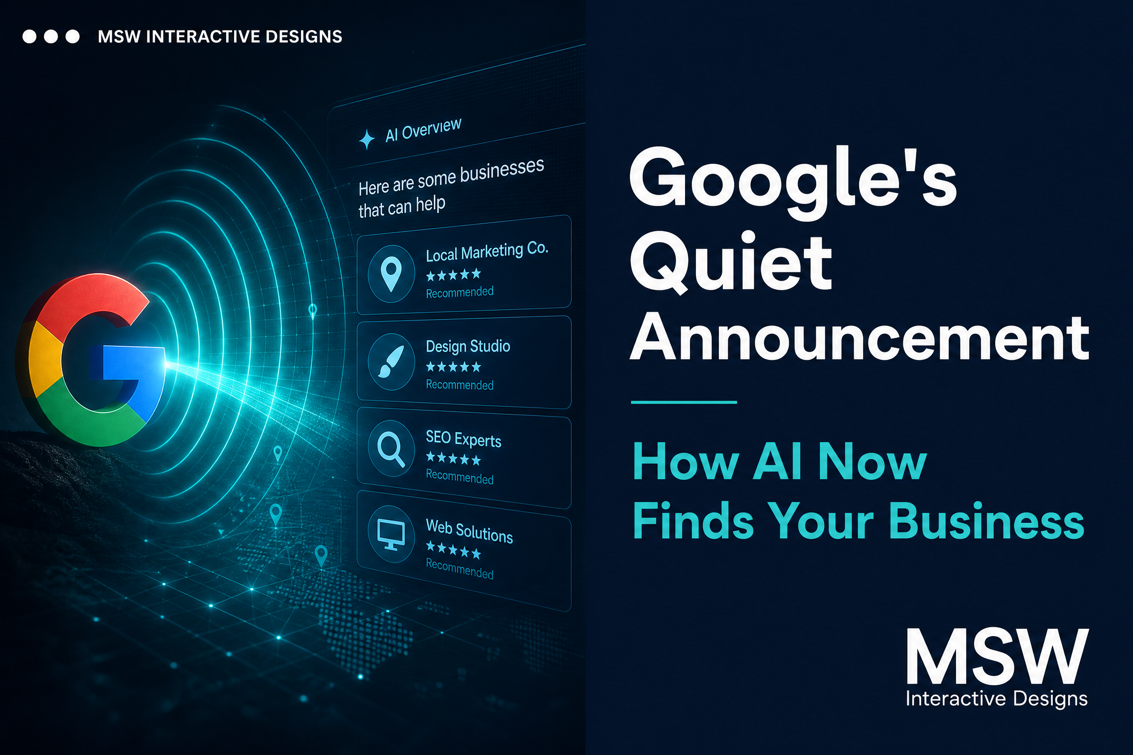 Google's Quiet Announcement That Changes How AI Finds You