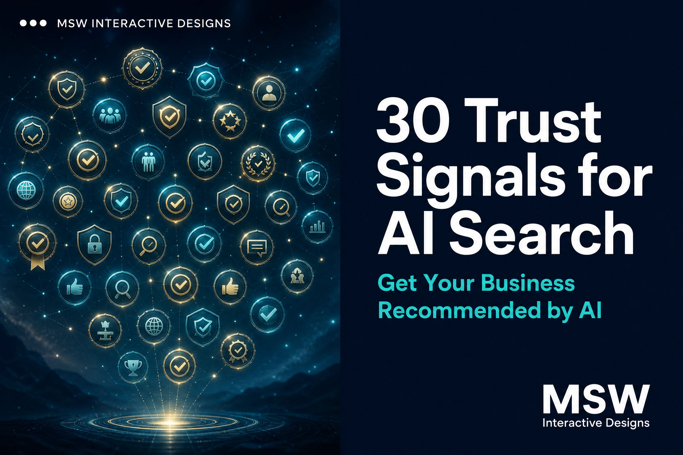 30 Trust Signals for AI Search: How to Get Your Business Recommended