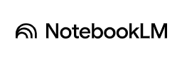 Logo of NotebookLM with a stylized 'n' and 'l' on a white background